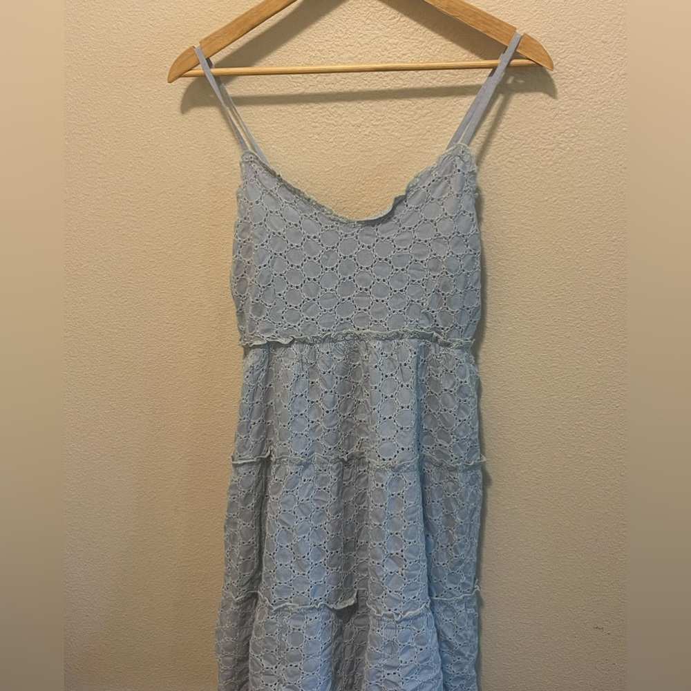 Blue dress
